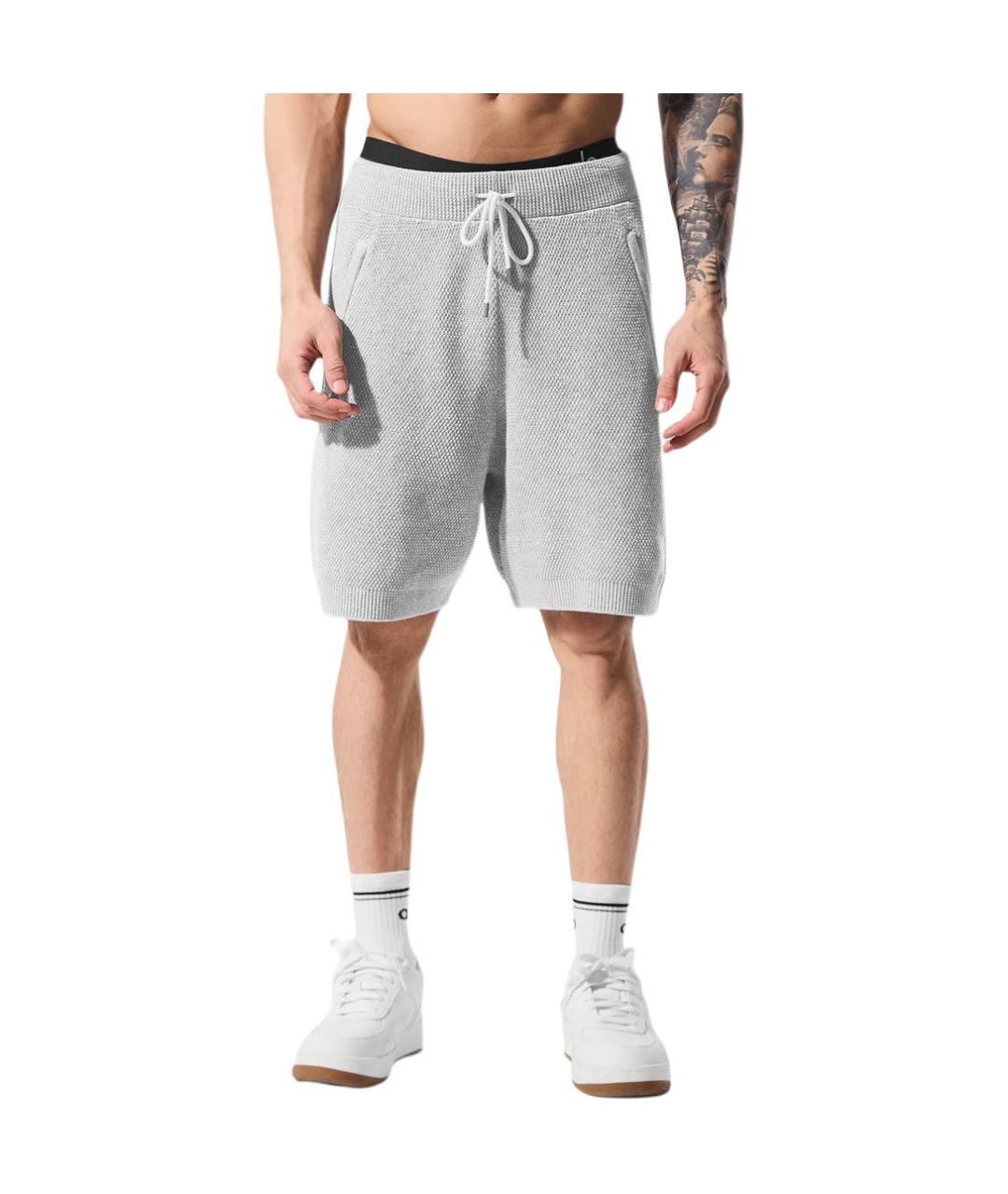 ALO YOGA Серые шорты, фото 4