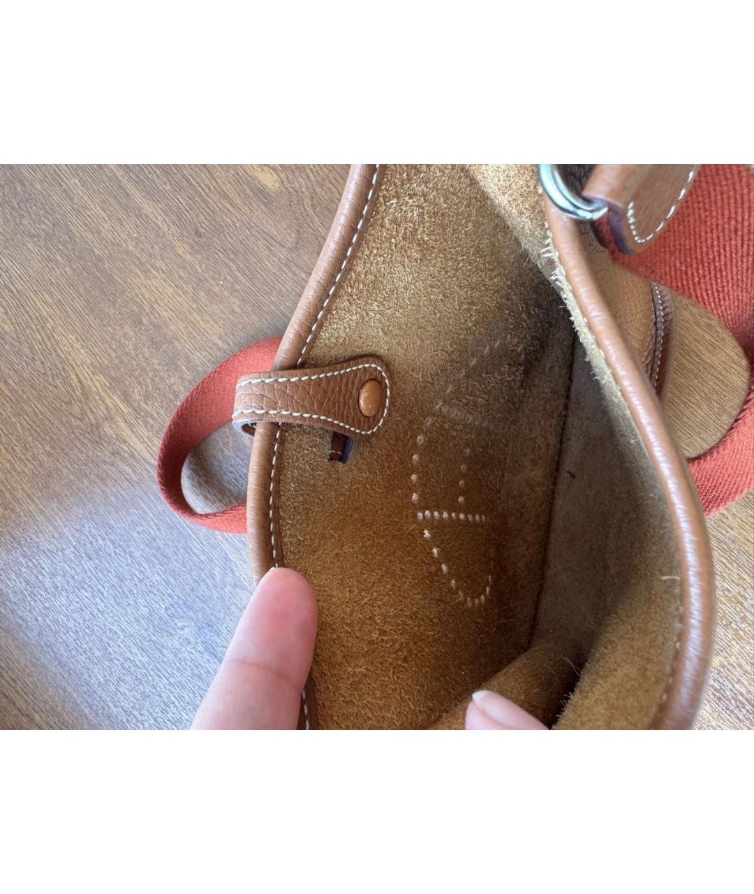 HERMES Кожаная сумка через плечо, фото 4