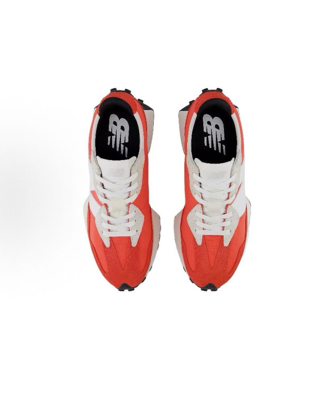 NEW BALANCE Красные текстильные кроссовки, фото 4