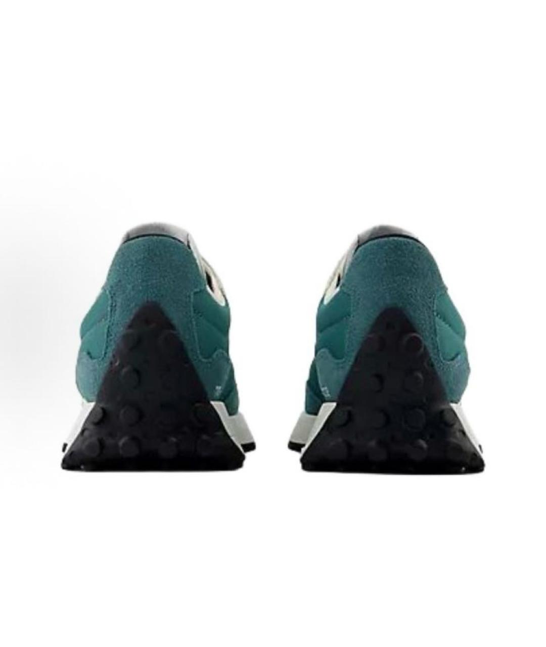 NEW BALANCE Зеленые текстильные кроссовки, фото 5