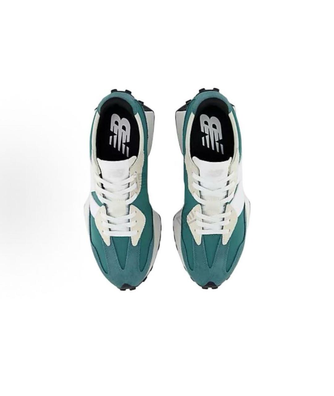 NEW BALANCE Зеленые текстильные кроссовки, фото 4