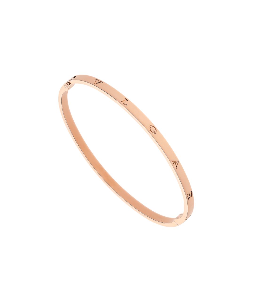BVLGARI Розовый браслет из розового золота, фото 1