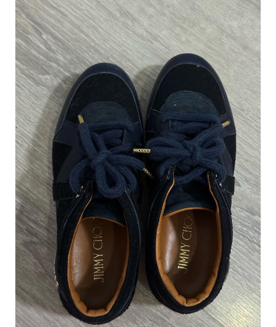 JIMMY CHOO Синие кроссовки, фото 4