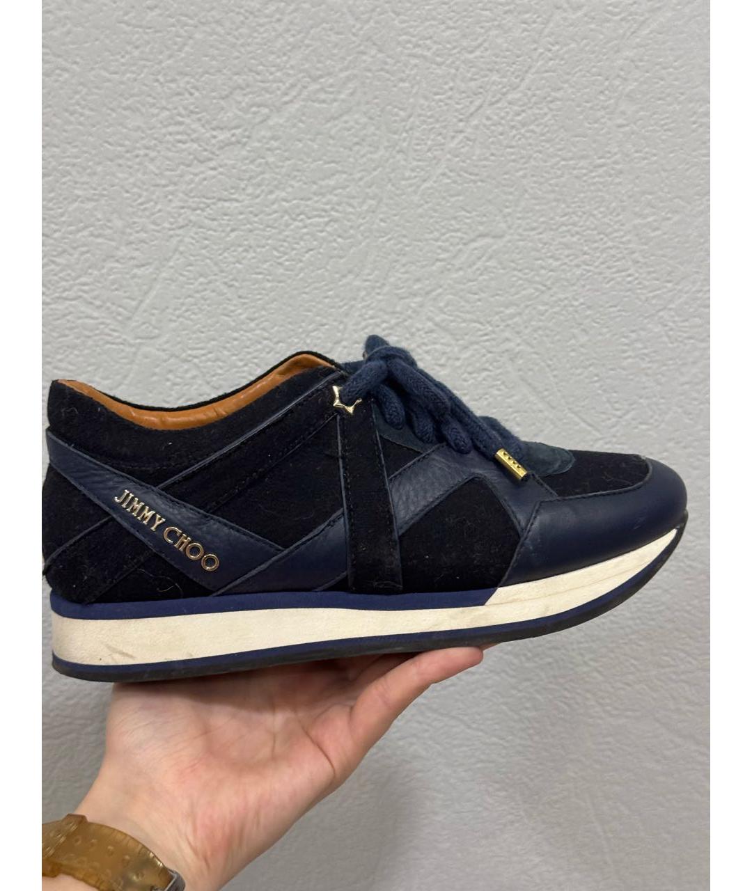 JIMMY CHOO Синие кроссовки, фото 7