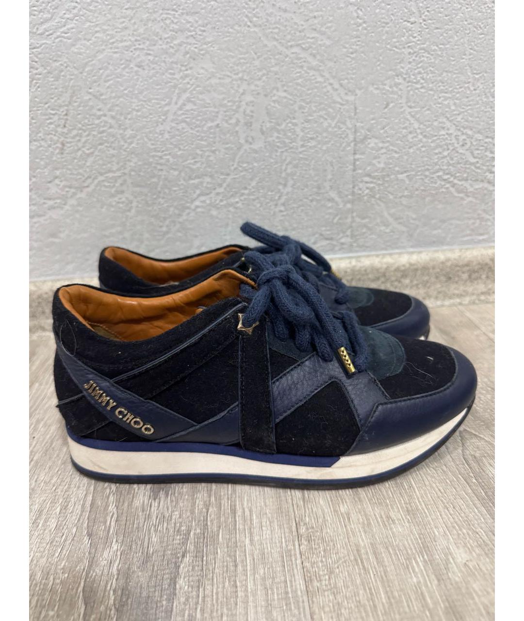 JIMMY CHOO Синие кроссовки, фото 8