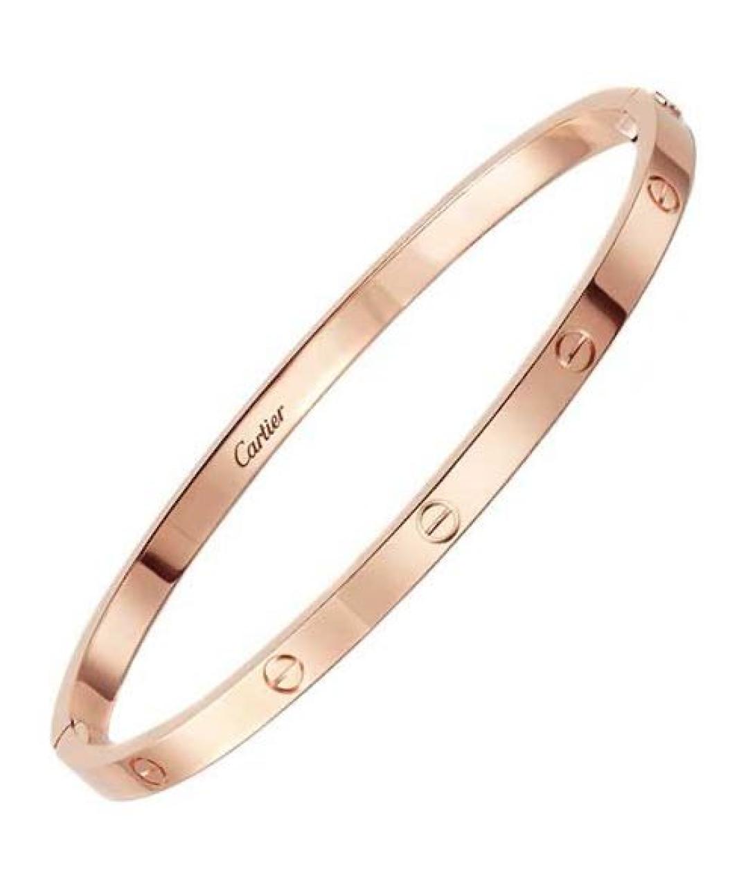 CARTIER Золотой браслет из розового золота, фото 1