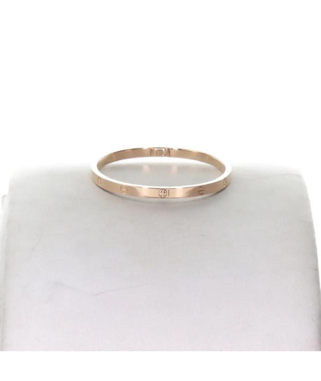 CARTIER Золотой браслет из розового золота, фото 3