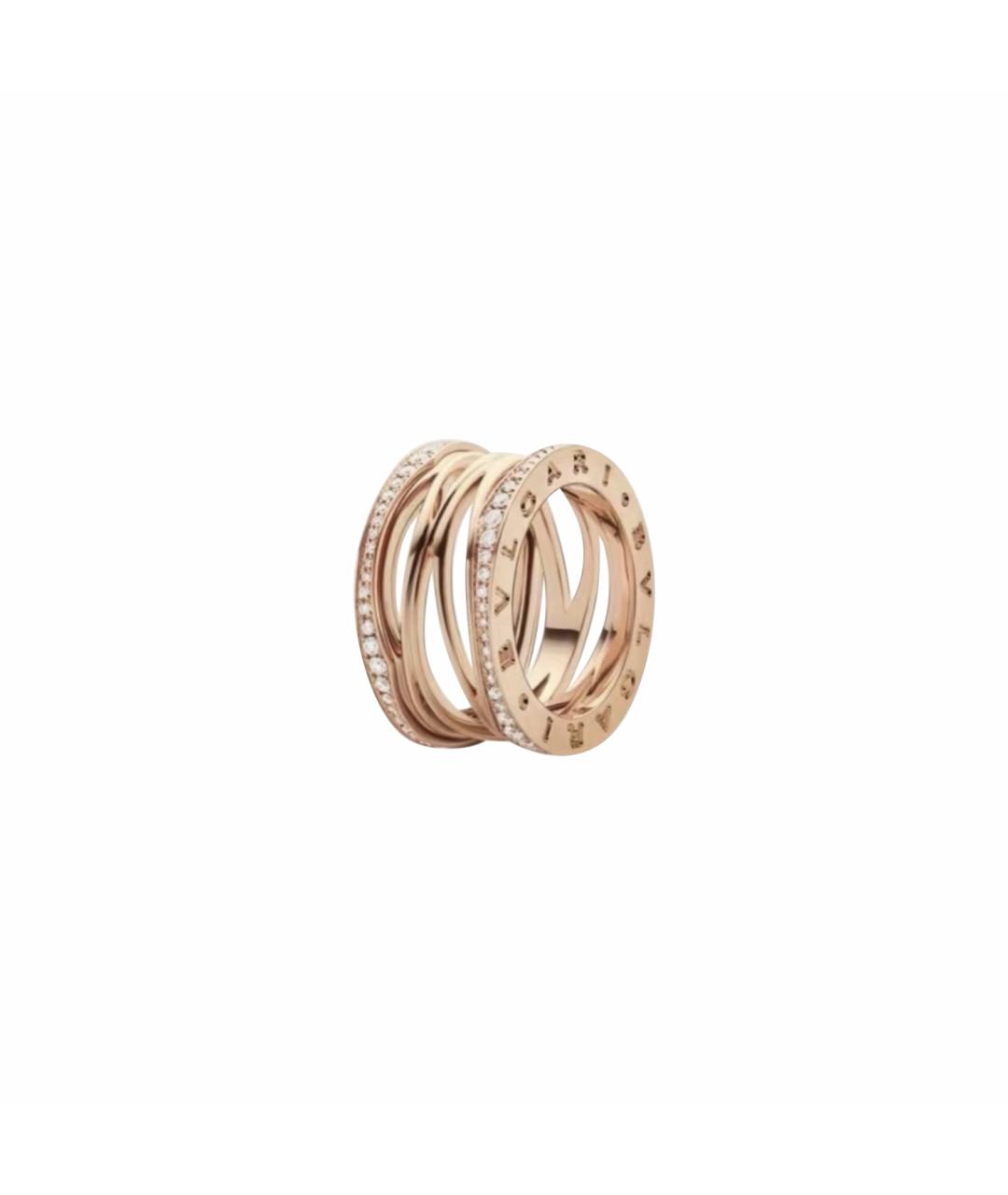 BVLGARI Розовое кольцо из розового золота, фото 1