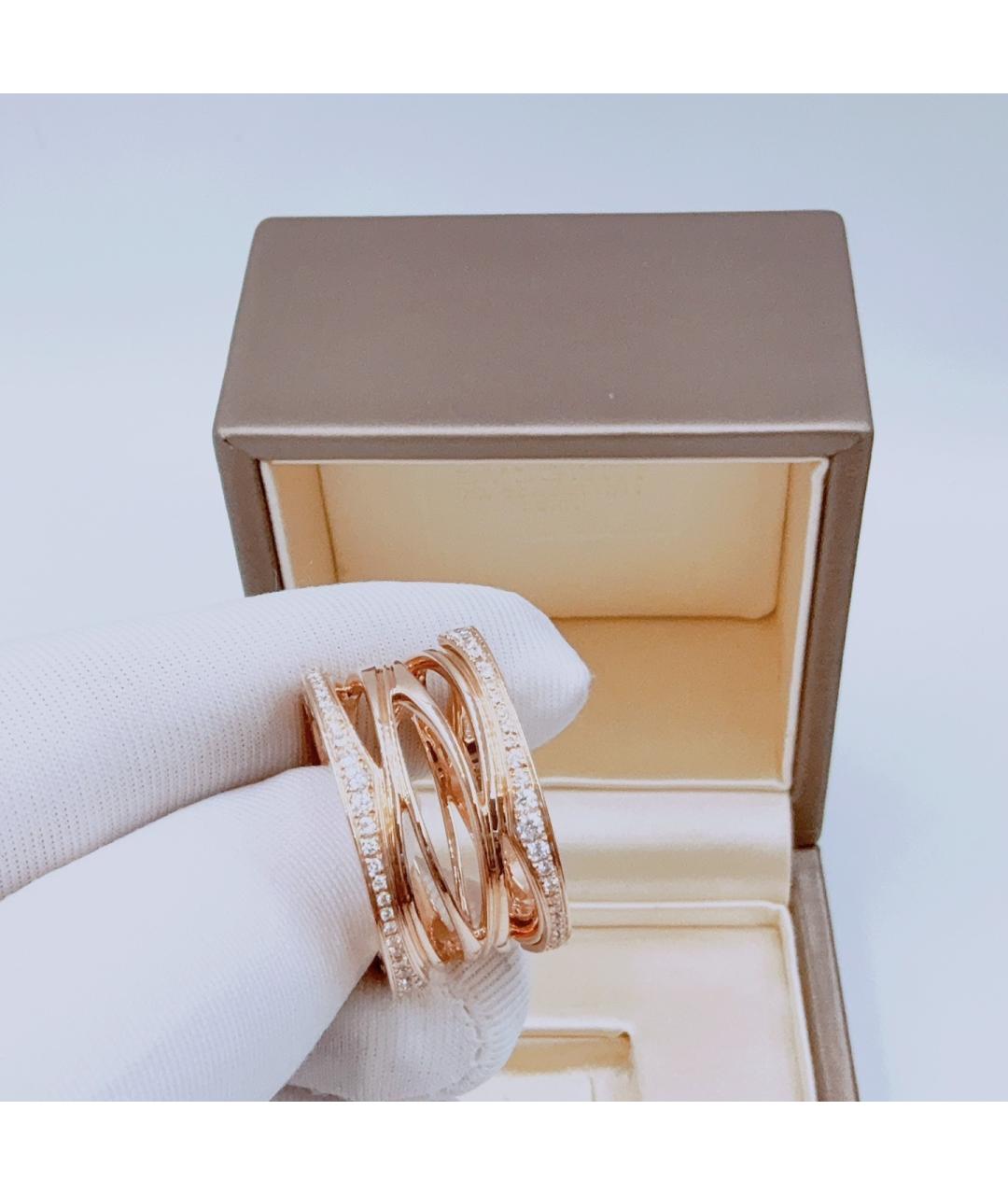 BVLGARI Розовое кольцо из розового золота, фото 5