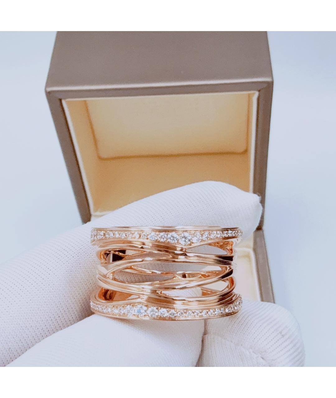 BVLGARI Розовое кольцо из розового золота, фото 3
