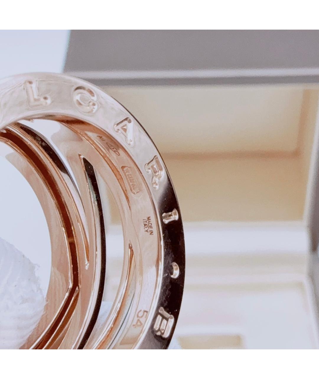BVLGARI Розовое кольцо из розового золота, фото 7