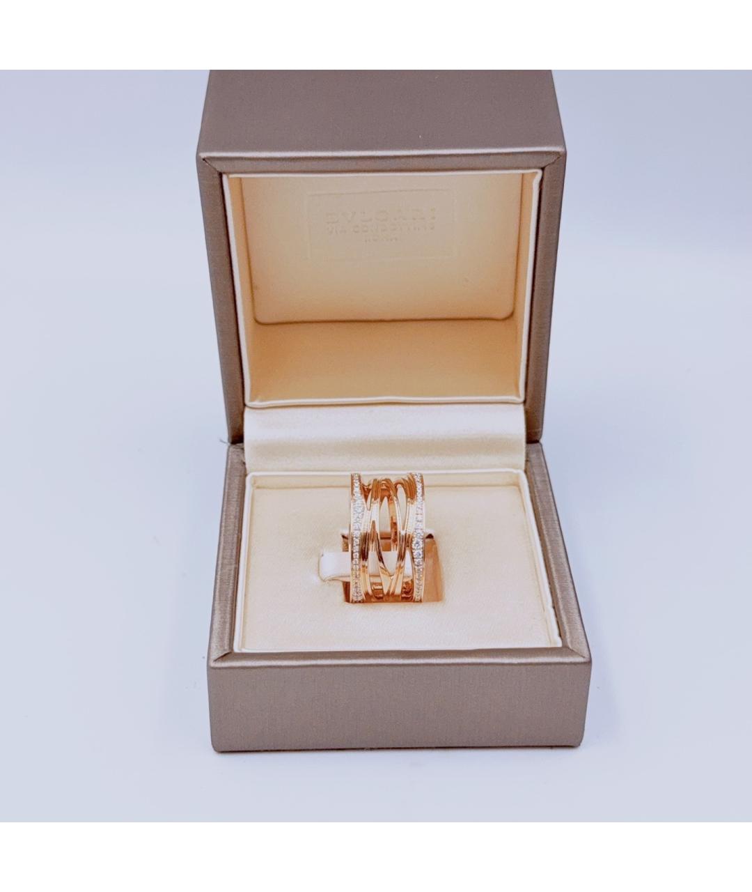 BVLGARI Розовое кольцо из розового золота, фото 2