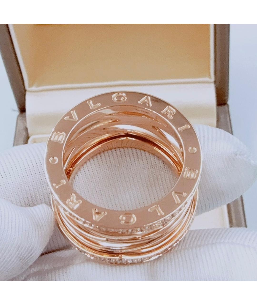 BVLGARI Розовое кольцо из розового золота, фото 6