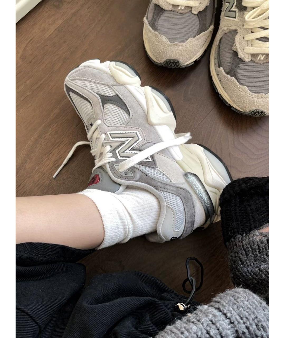 NEW BALANCE Серые кроссовки, фото 8