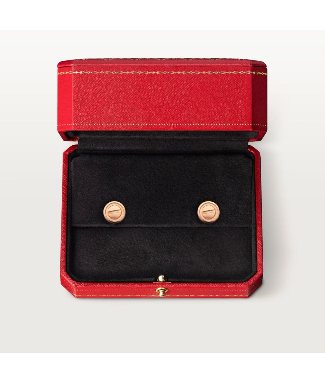 CARTIER Розовые серьги из розового золота, фото 7