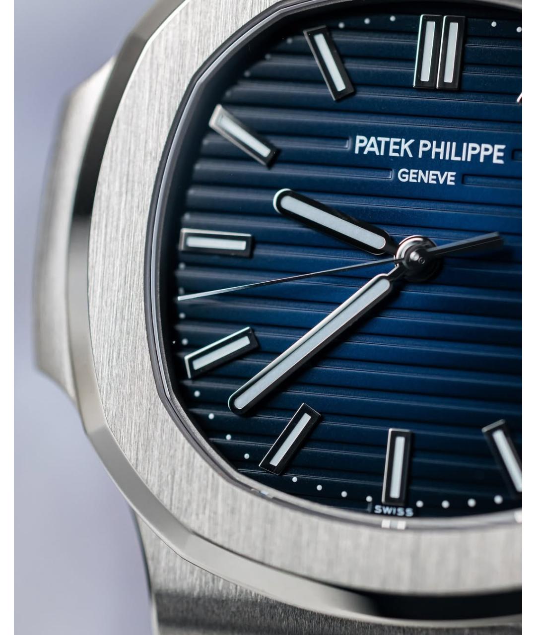PATEK PHILIPPE Синие часы из белого золота, фото 8