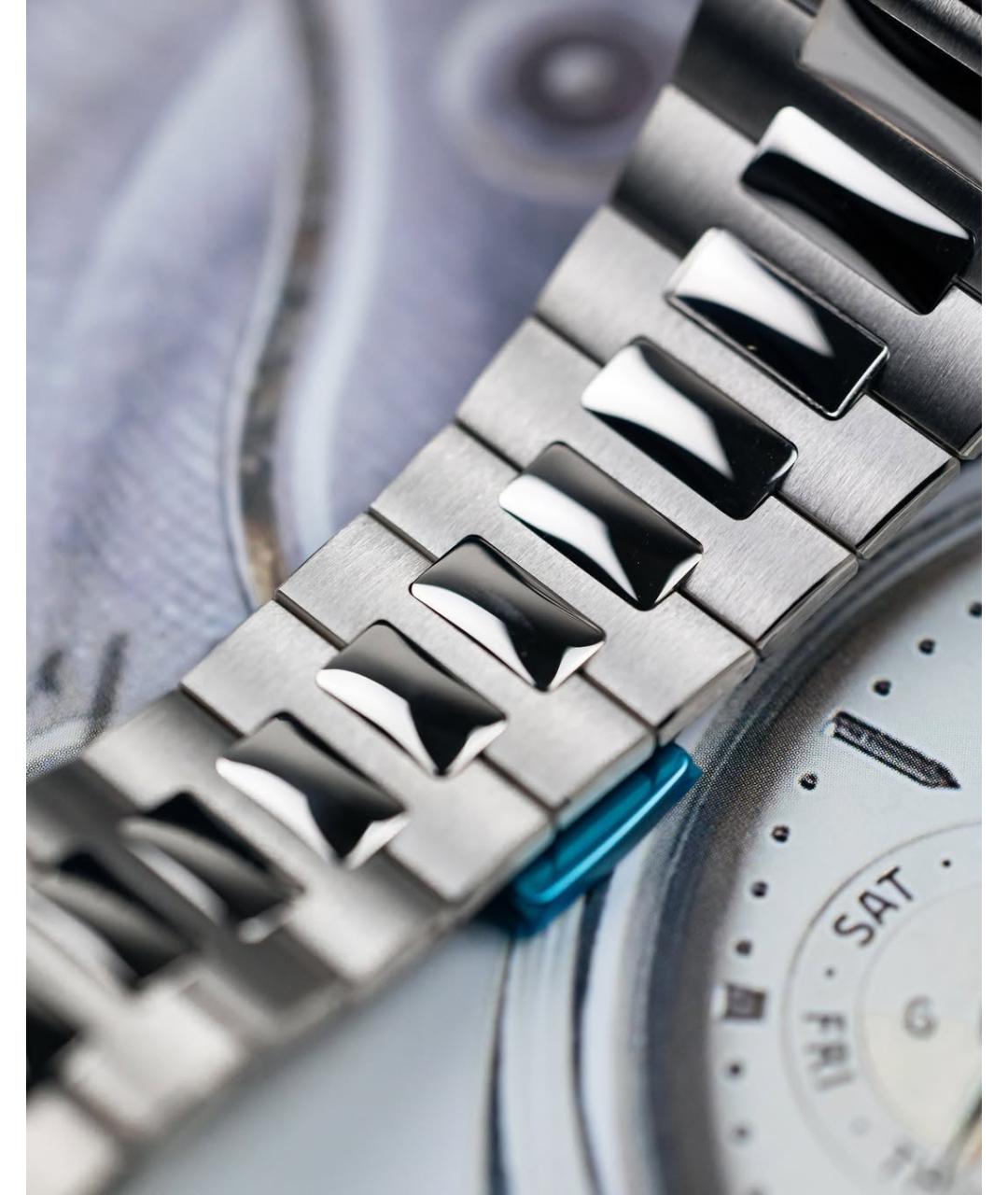 PATEK PHILIPPE Синие часы из белого золота, фото 5
