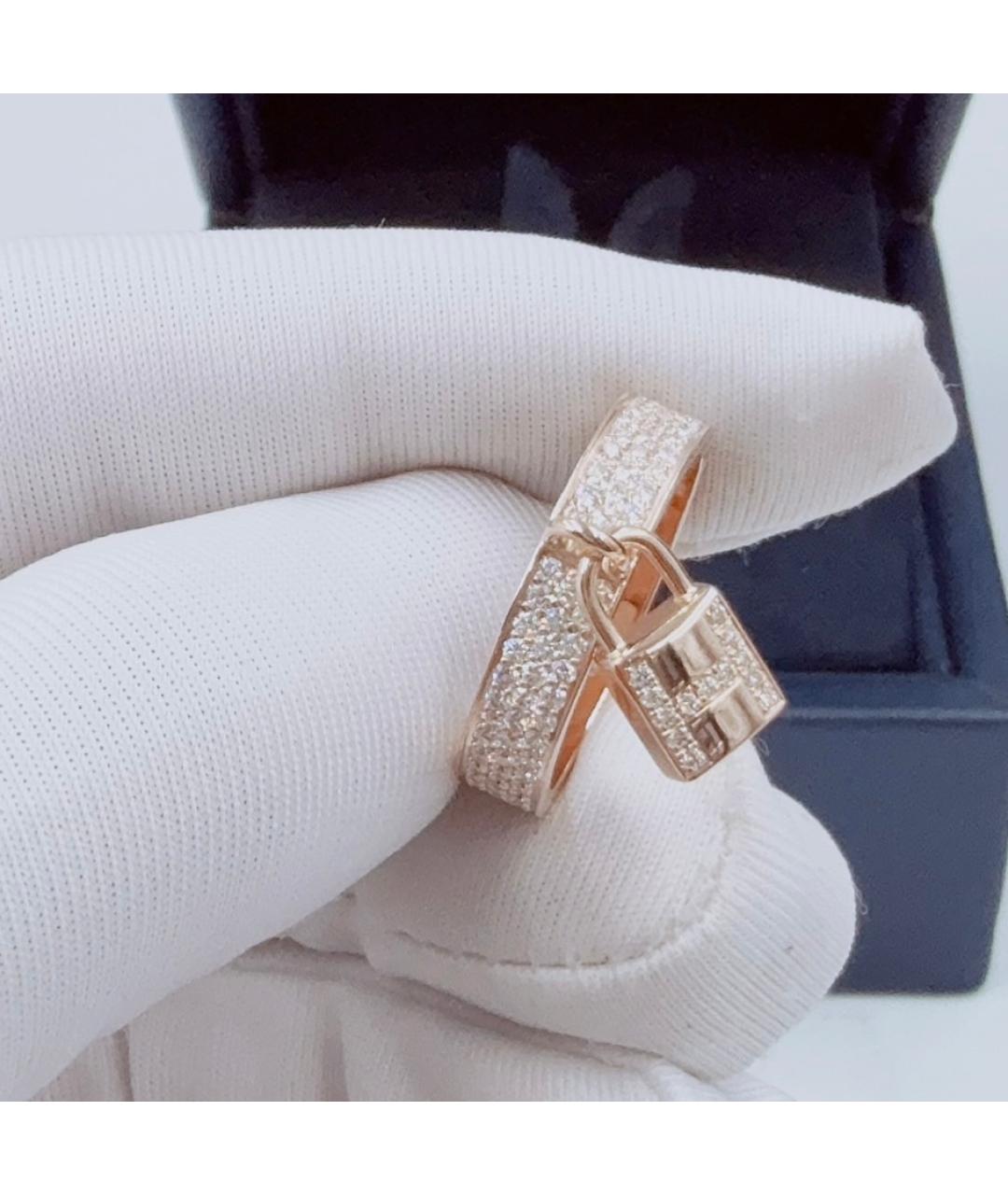 HERMES Розовое кольцо из розового золота, фото 4