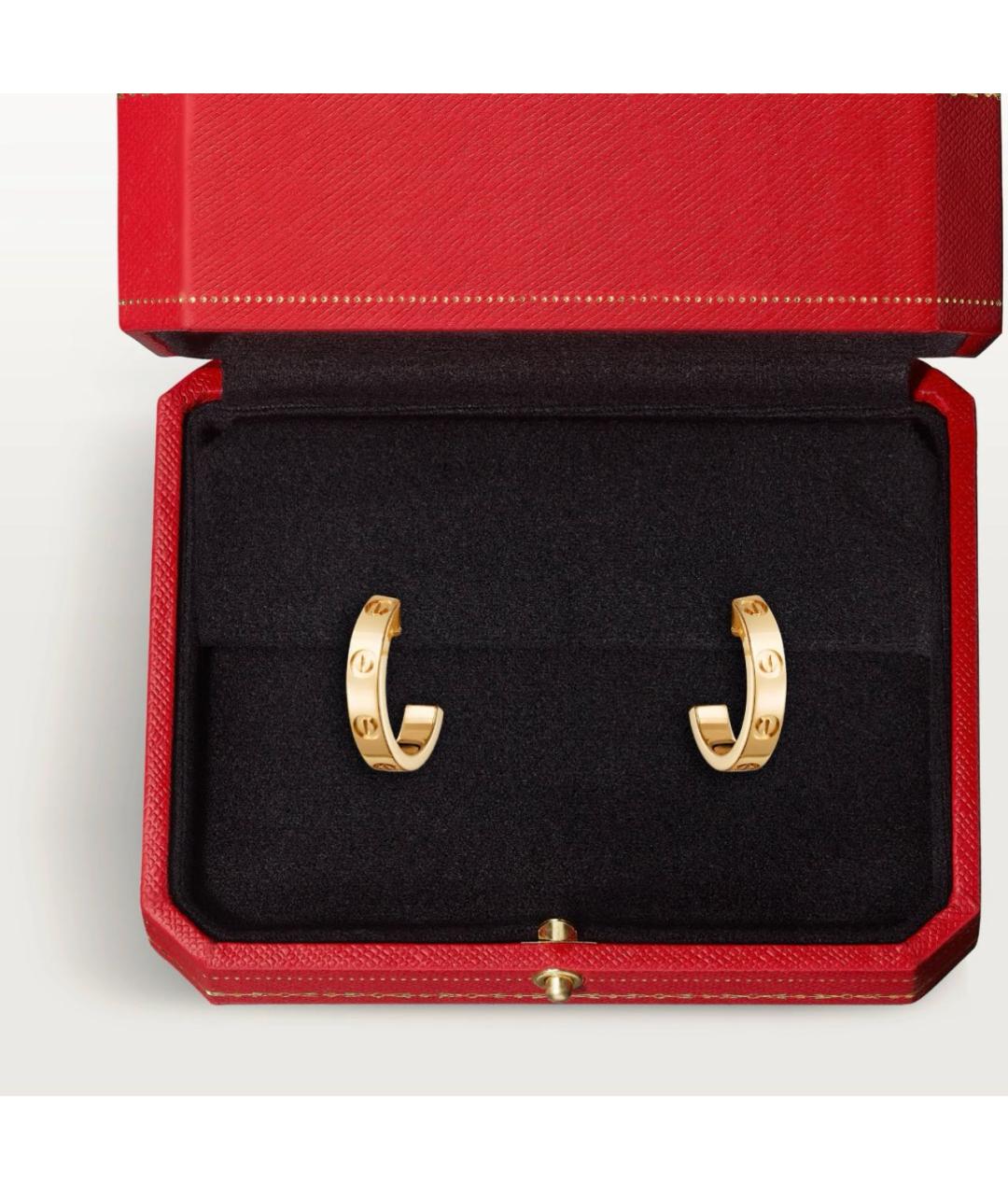 CARTIER Золотые серьги из желтого золота, фото 6