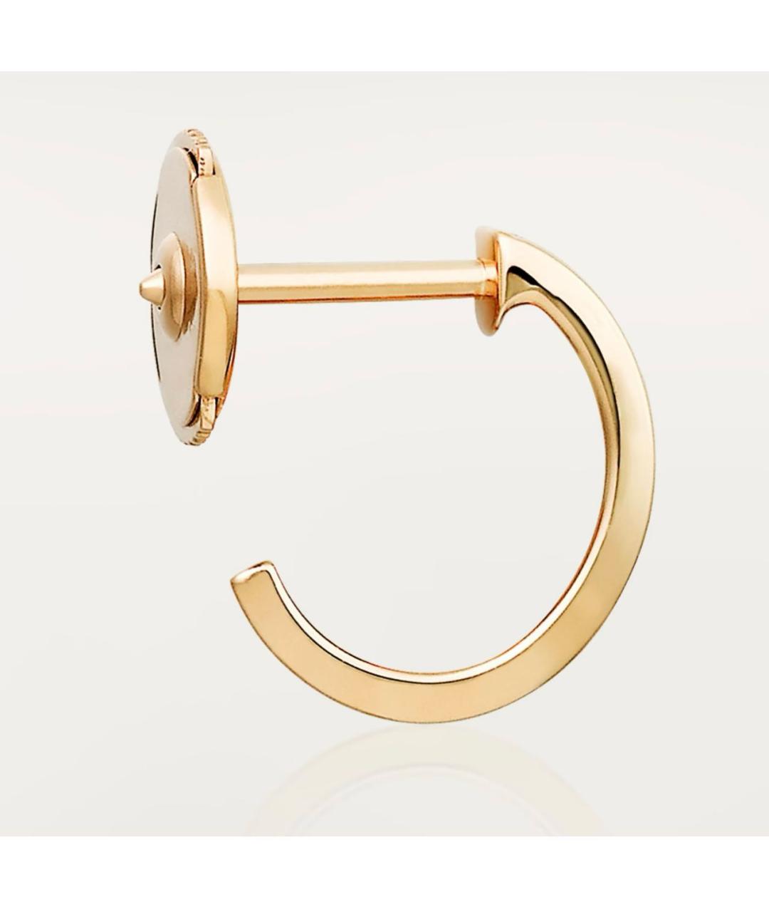 CARTIER Золотые серьги из желтого золота, фото 5