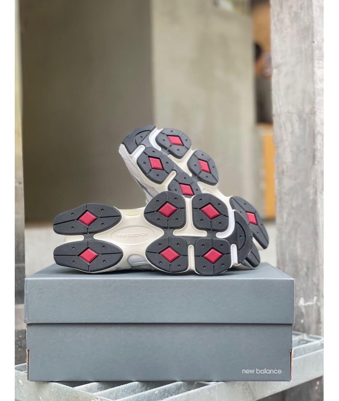 NEW BALANCE Серые замшевые кроссовки, фото 7