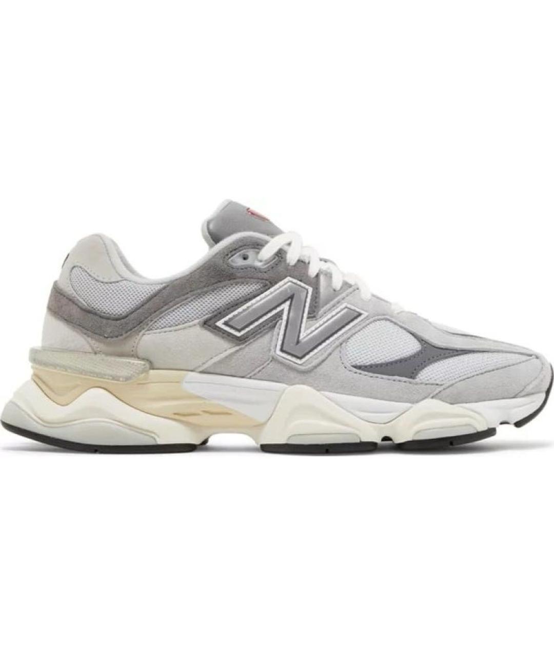 NEW BALANCE Серые замшевые кроссовки, фото 1