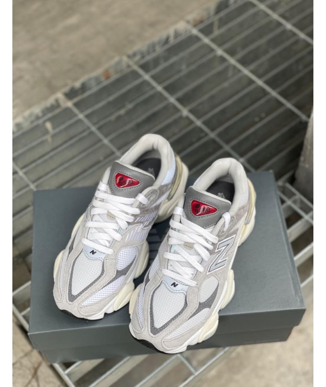 NEW BALANCE Серые замшевые кроссовки, фото 6