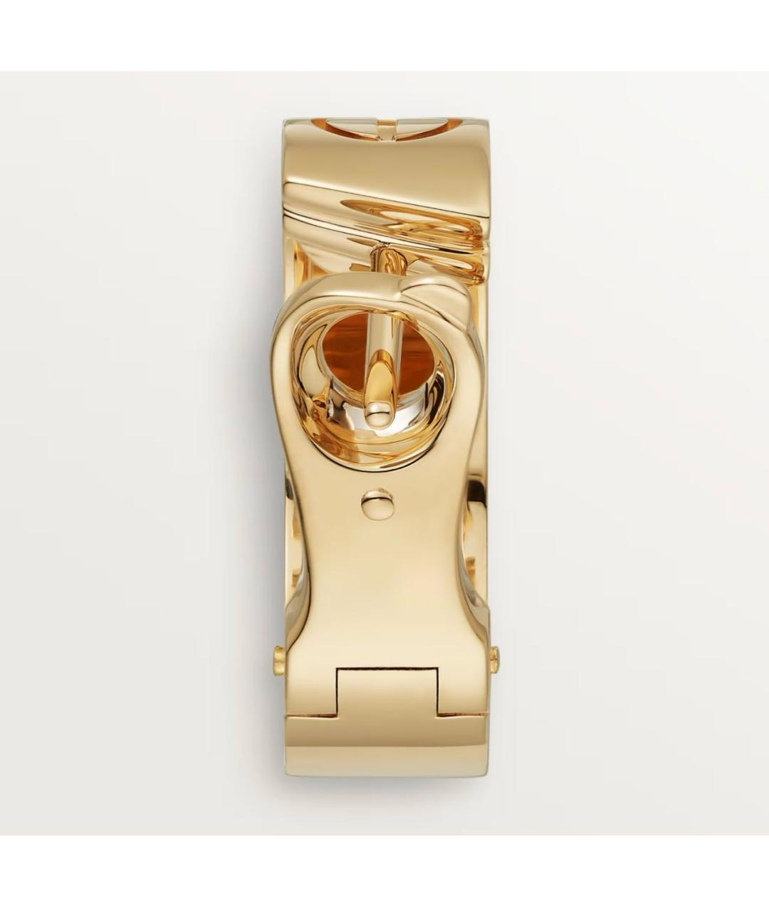 CARTIER Золотые серьги из желтого золота, фото 3