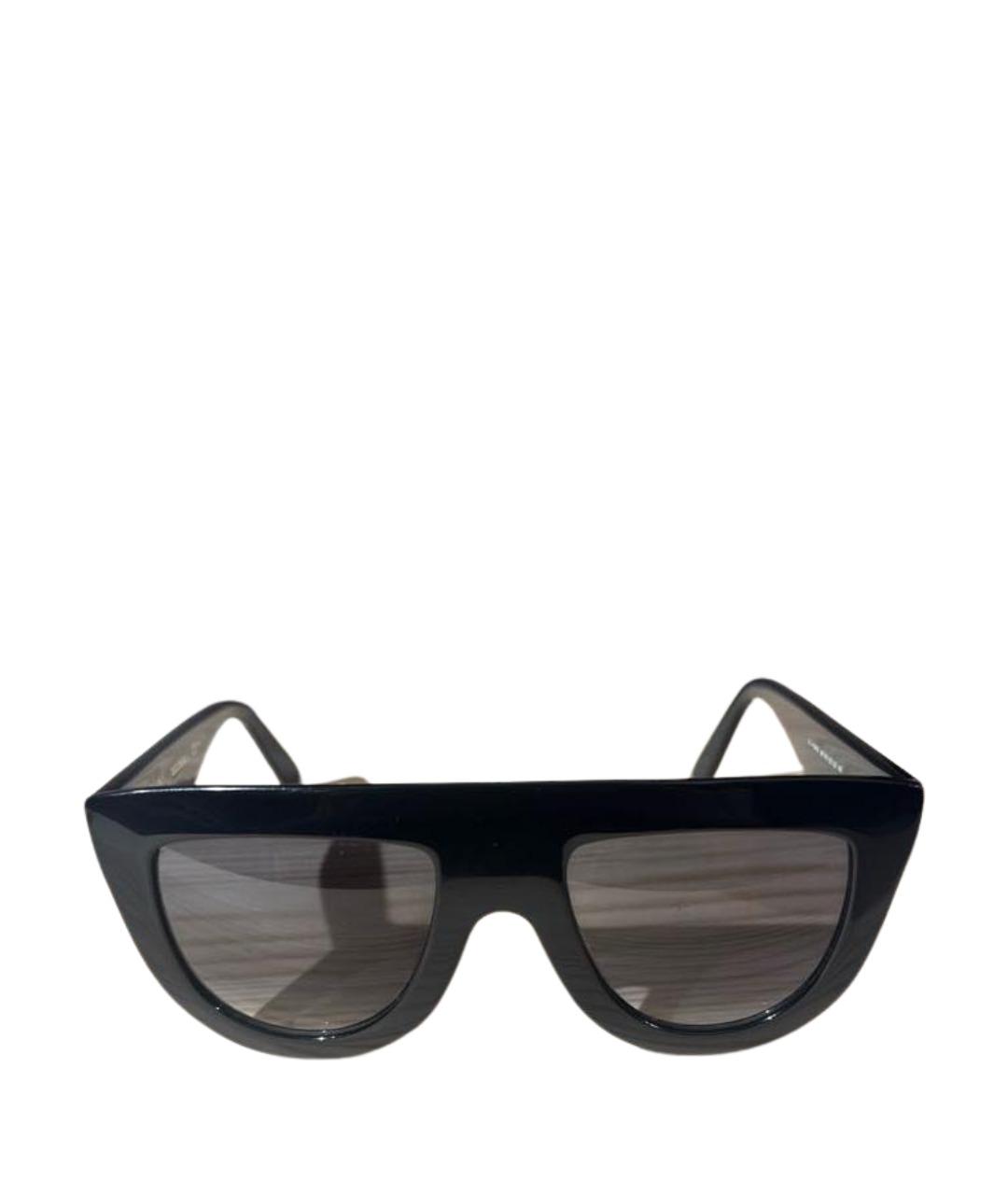 CELINE Черные пластиковые солнцезащитные очки, фото 1