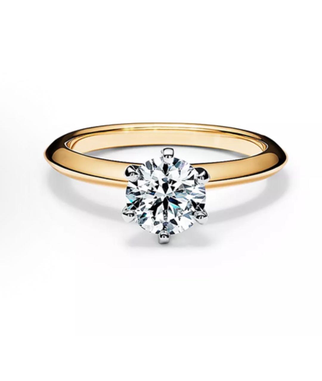 TIFFANY&CO Золотое кольцо из желтого золота, фото 2