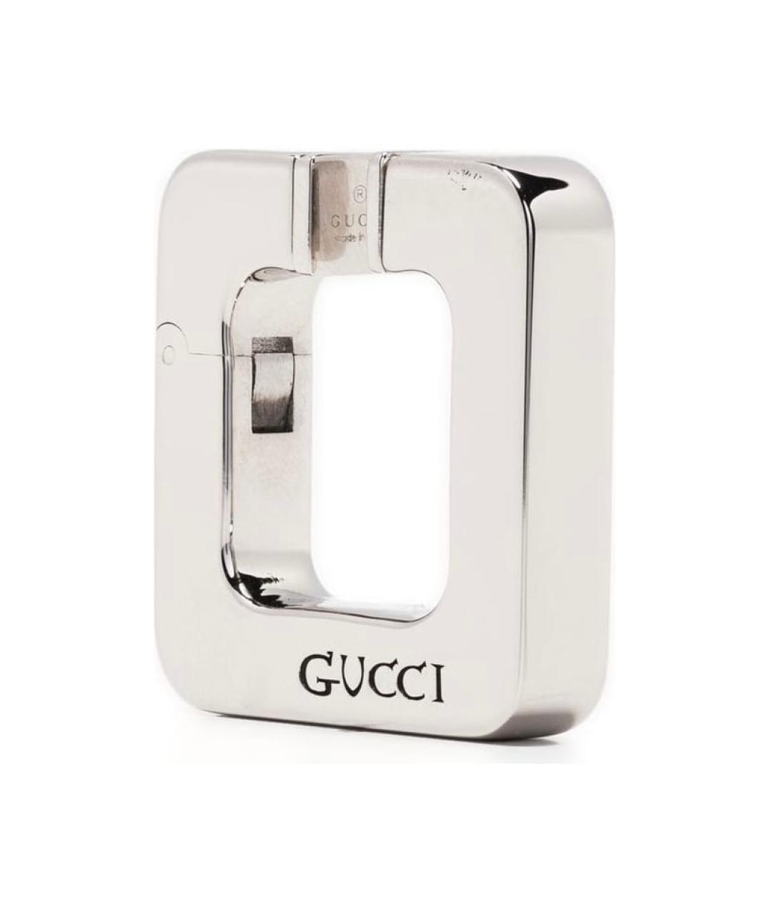 GUCCI Серебряные серьги, фото 1