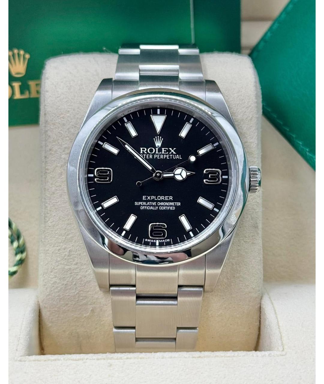 ROLEX Черные часы, фото 2