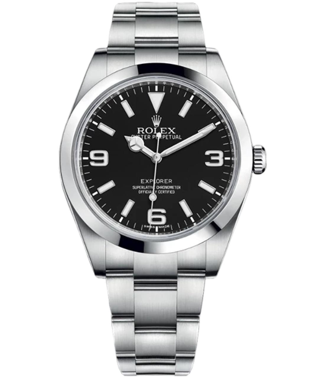ROLEX Черные часы, фото 6