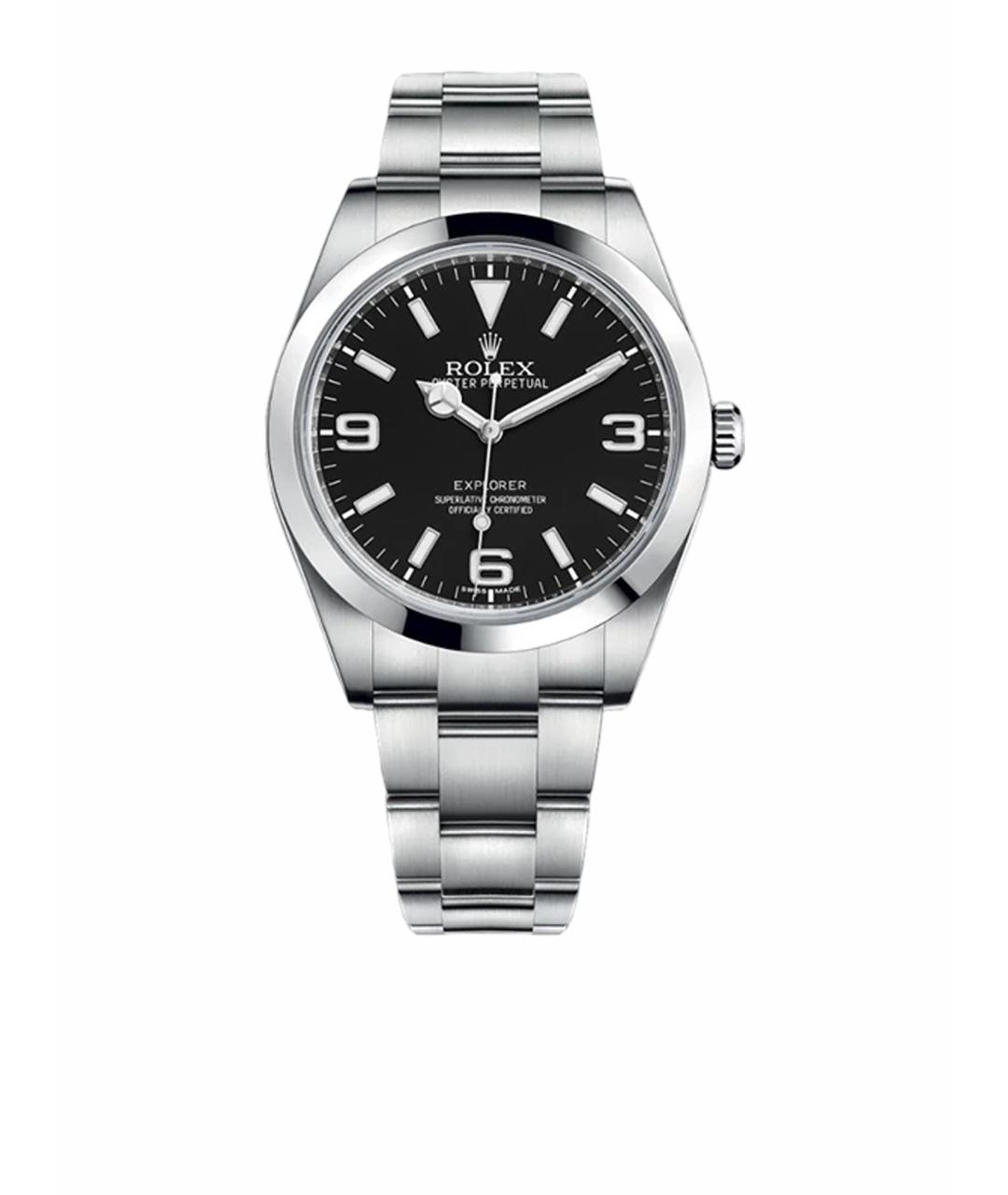 ROLEX Черные часы, фото 1