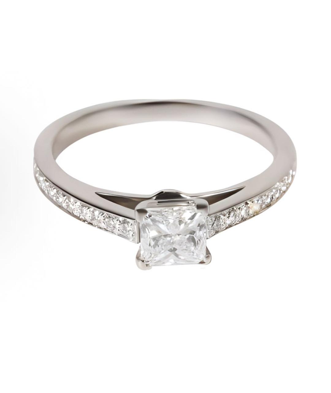 TIFFANY&CO Серебряное платиновое кольцо, фото 1