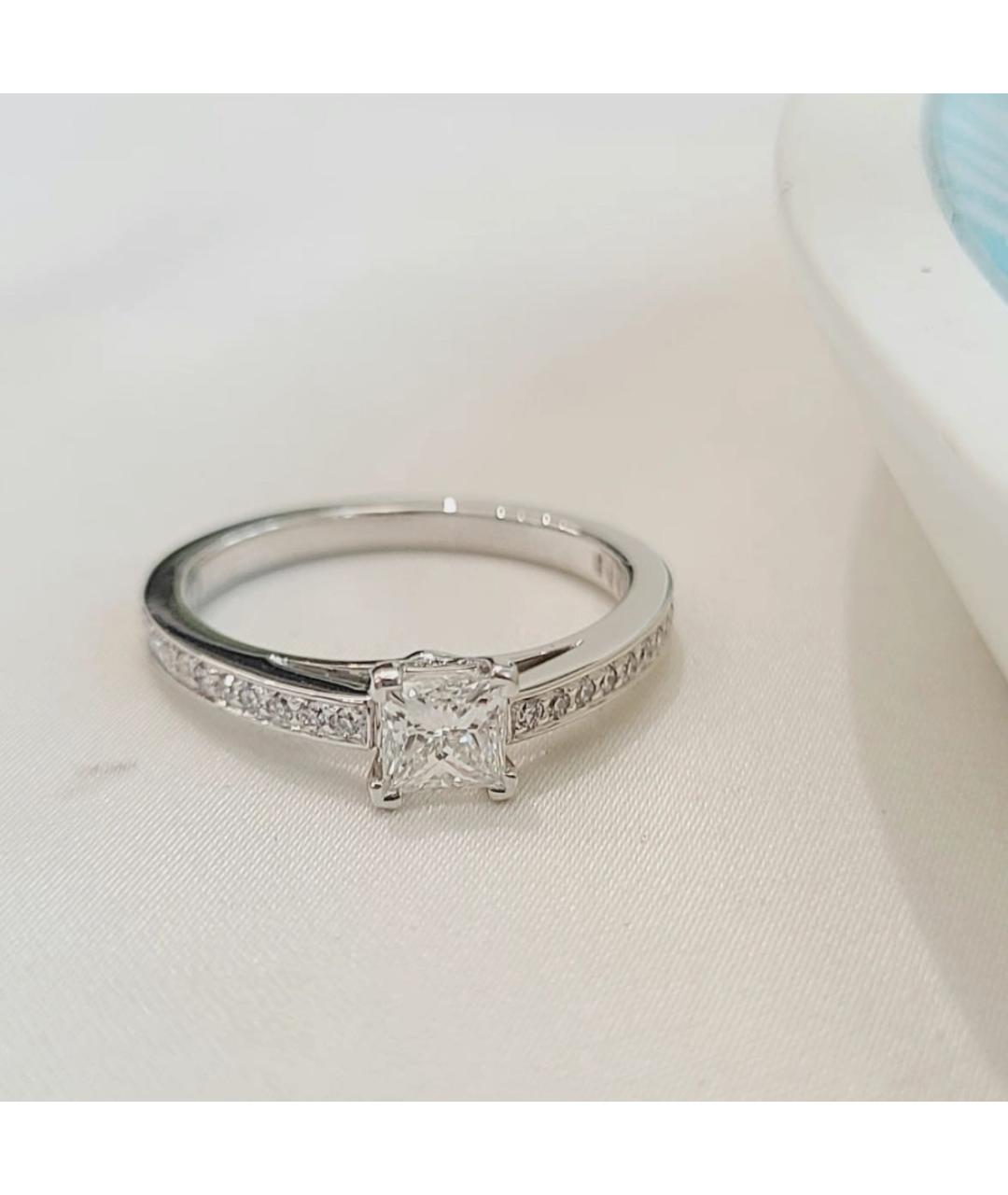TIFFANY&CO Серебряное платиновое кольцо, фото 4