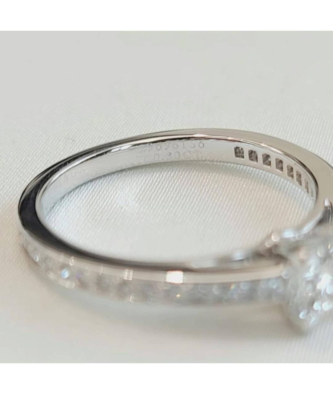 TIFFANY&CO Серебряное платиновое кольцо, фото 3