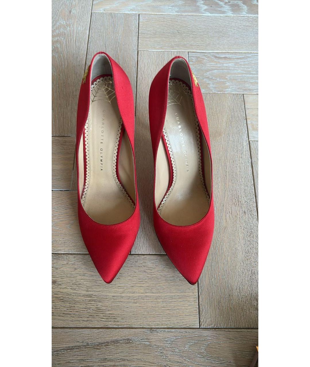CHARLOTTE OLYMPIA Красные туфли, фото 2