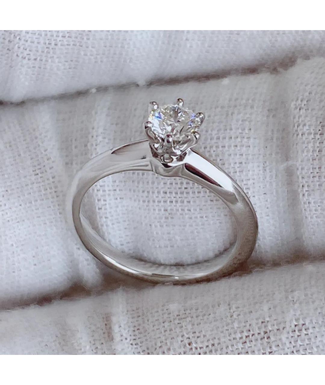 TIFFANY&CO Серебряное кольцо из белого золота, фото 4