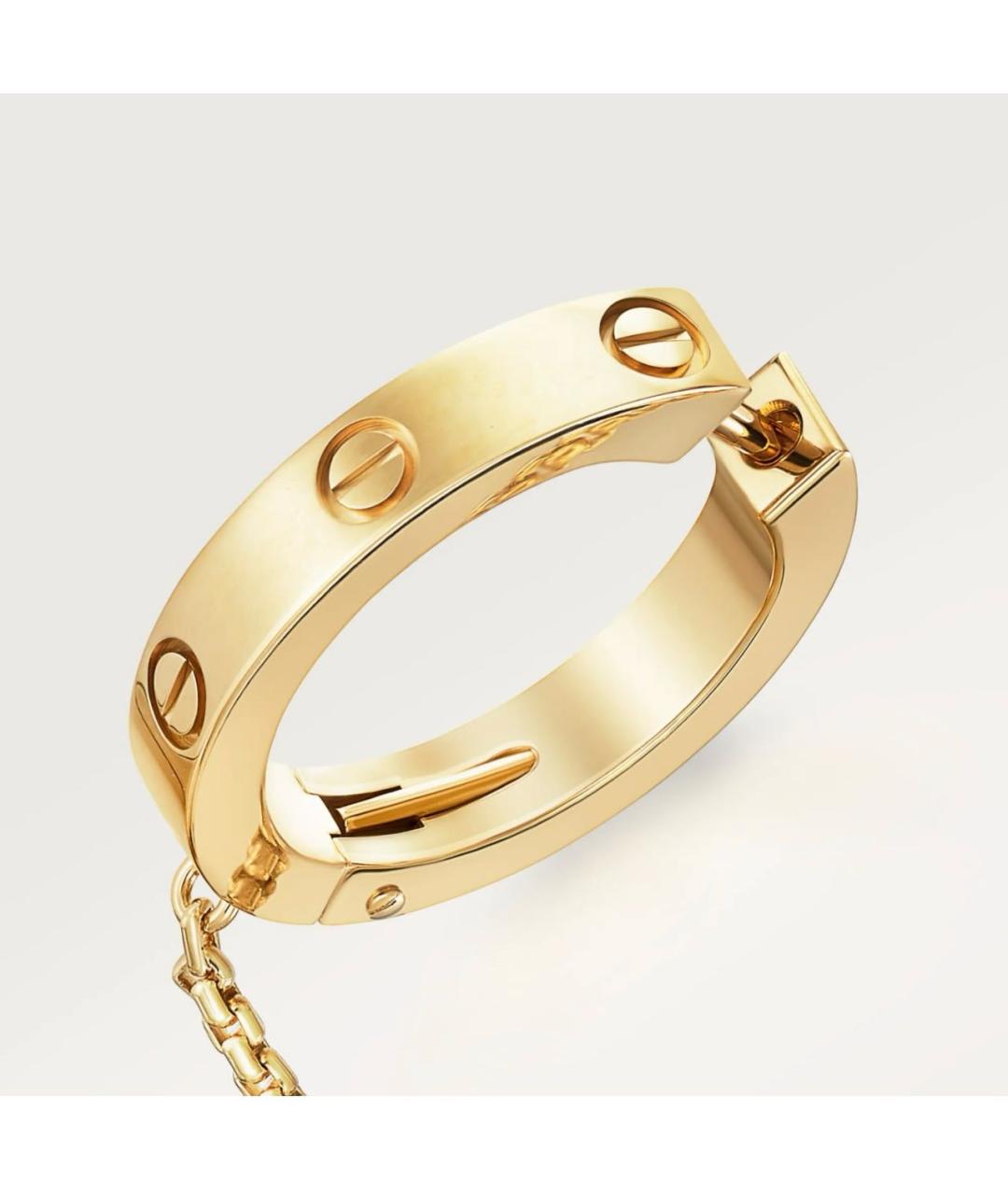 CARTIER Золотые серьги из желтого золота, фото 4