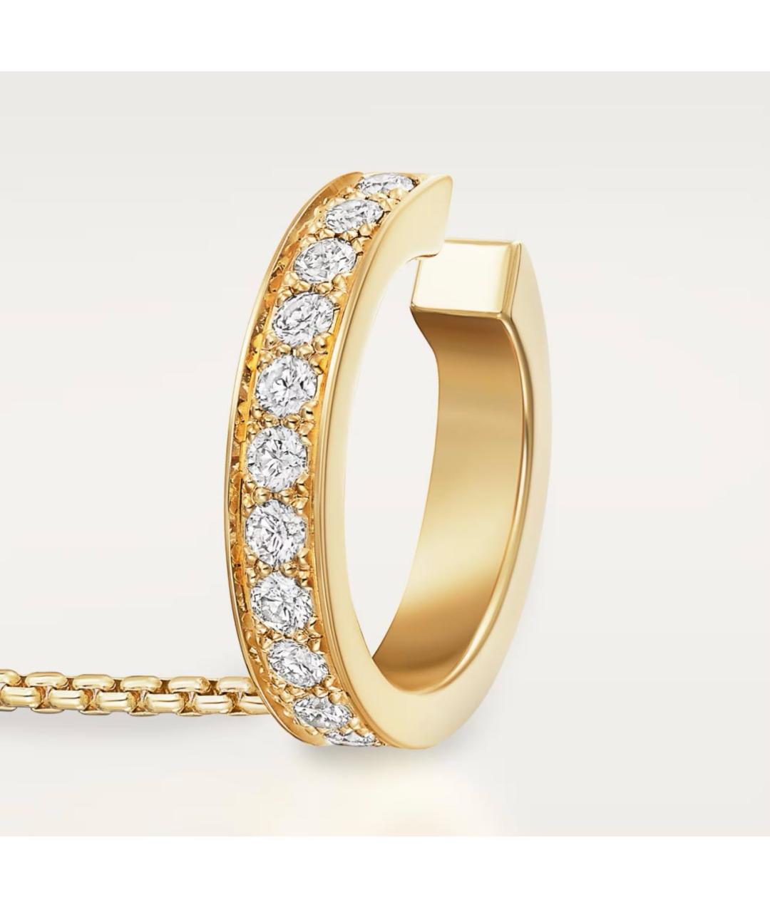 CARTIER Золотые серьги из желтого золота, фото 6