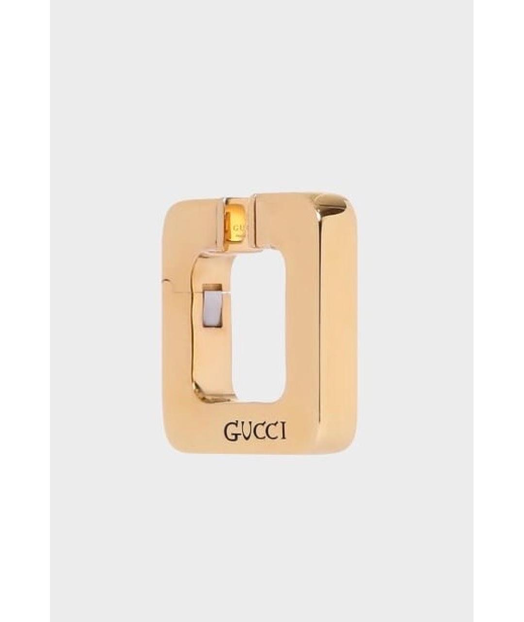 GUCCI Золотые серьги, фото 4