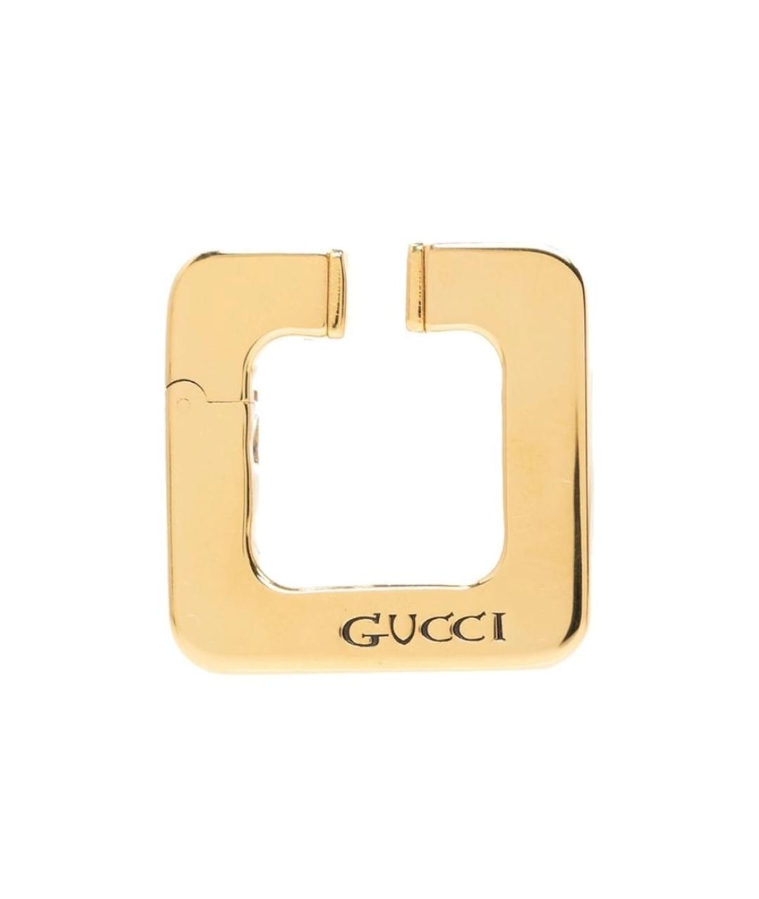GUCCI Золотые серьги, фото 2