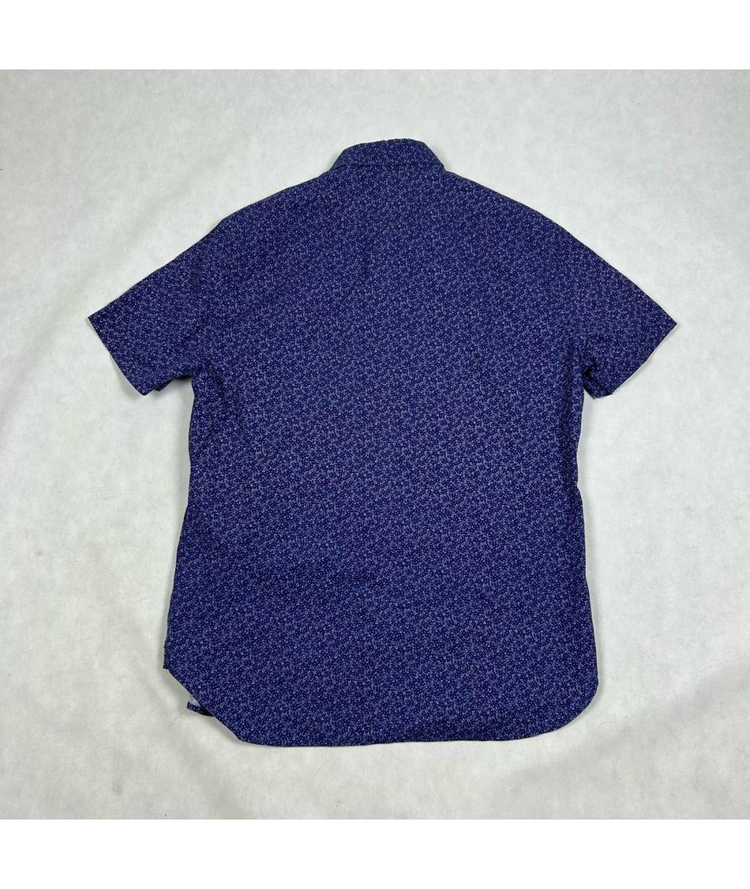 CP COMPANY Темно-синяя хлопковая кэжуал рубашка, фото 3