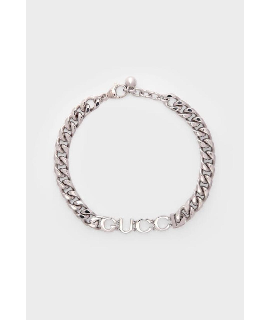 GUCCI Серебрянный браслет, фото 7