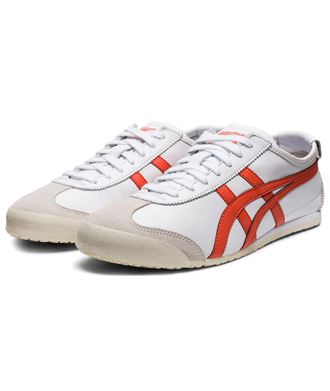 ONITSUKA TIGER Белые кожаные кеды, фото 3