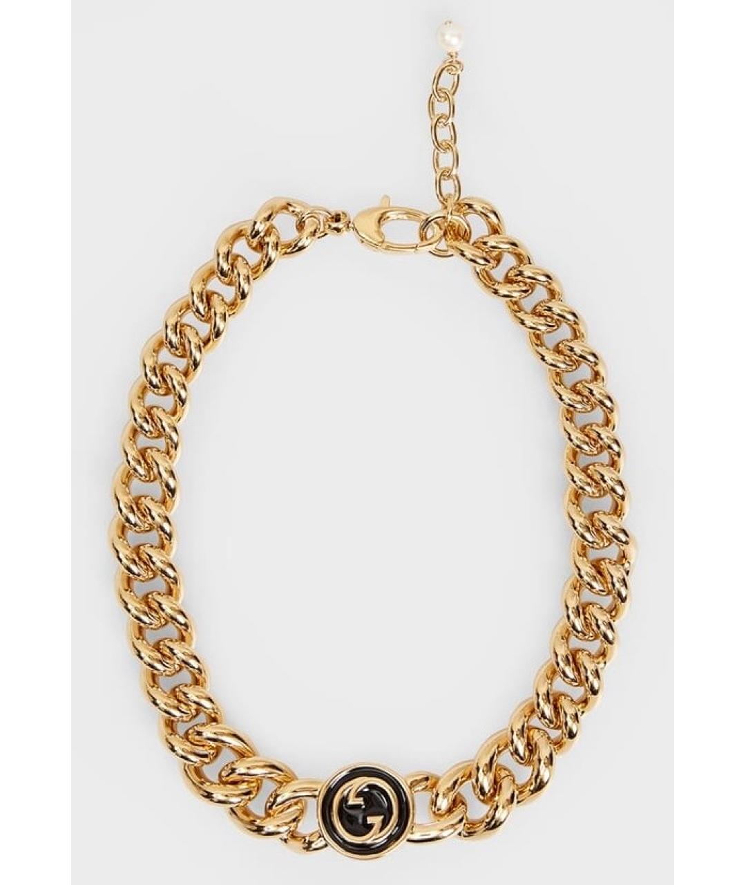 GUCCI Золотое колье, фото 5