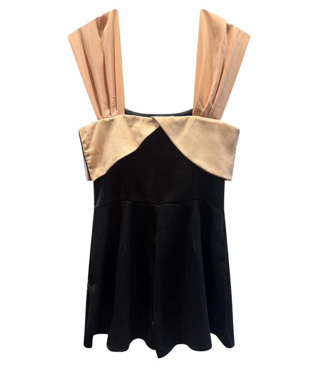 LANVIN Черный вискозный комбинезон, фото 1