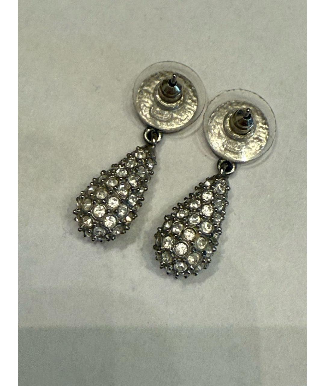 CHANEL Серебряные латунные серьги, фото 2