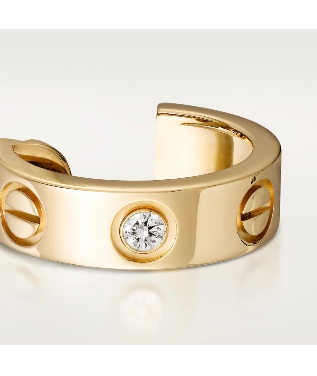 CARTIER Золотые серьги из желтого золота, фото 6